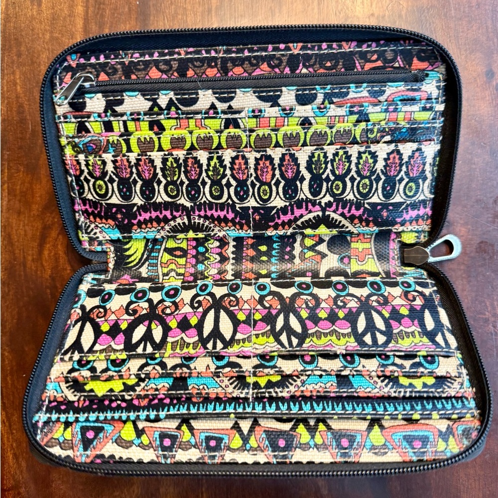 New Sakroots Colorful Patterned Wallet - Picture 3 of 3
